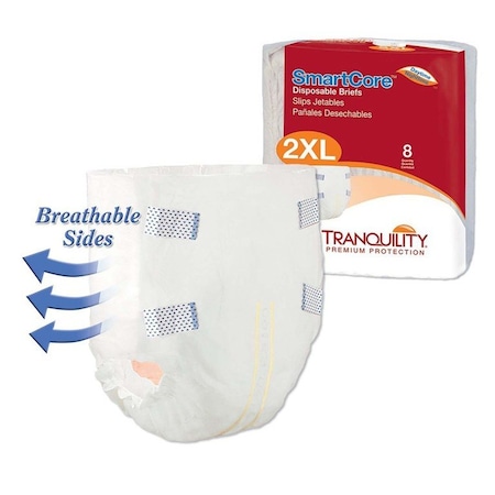 Tranquility Smartcore Maximum Protection Incontinence Brief, 2X-Large, 32PK 2315